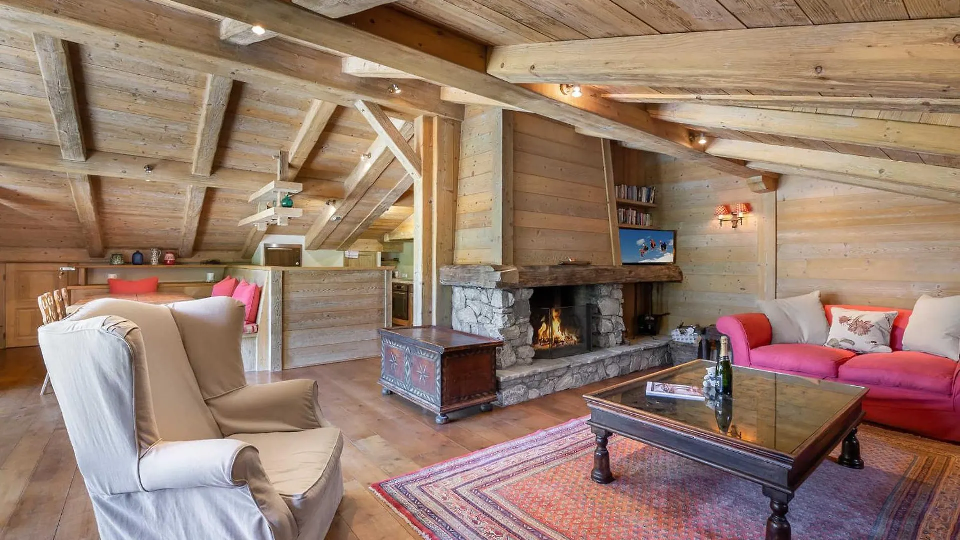 Luxueux Appartement 5 Pieces Avec Cheminee, Parking Et Terrasse Au Chatelard - Fr-1-567-59 Val-d'Isere 0*,